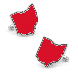 Red Ohio Cufflinks